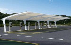 鹤庆县膜结构停车棚