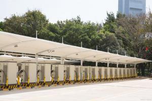 鹤庆县膜结构停车棚