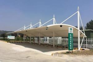 鹤庆县膜结构停车棚